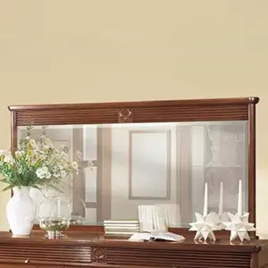 Зеркало для буфета "Мария Сильва" Орех MS917  купить в интернет магазине Мебель из массива. Звоните +7 495 961-63-63 Зеркала из массива дерева