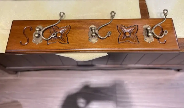 Вешалка настенная 60 см МИГ511 RC060-M купить в интернет магазине Мебель из массива. Звоните +7 495 961-63-63 Мебель Индонезии