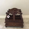 Газетница напольная с ящиком  