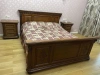Кровать 160 "Венеция Люкс" Орех 362  купить в интернет магазине Мебель из массива. Звоните +7 495 961-63-63 Кровати из массива дерева