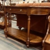 Консоль полукруглая с ящиком  